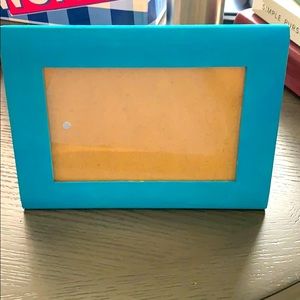 Teal picture frame